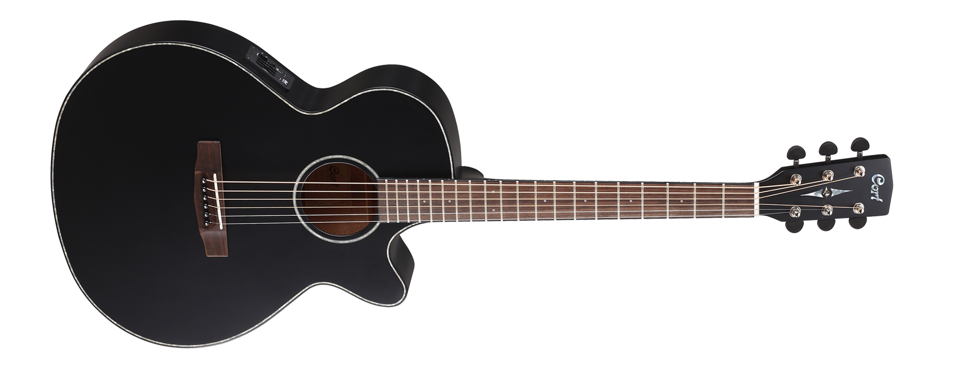 Cort SFX-E Acoustic Guitar - Black Satin - WoodsWind and Brass, Guitars and  Keys